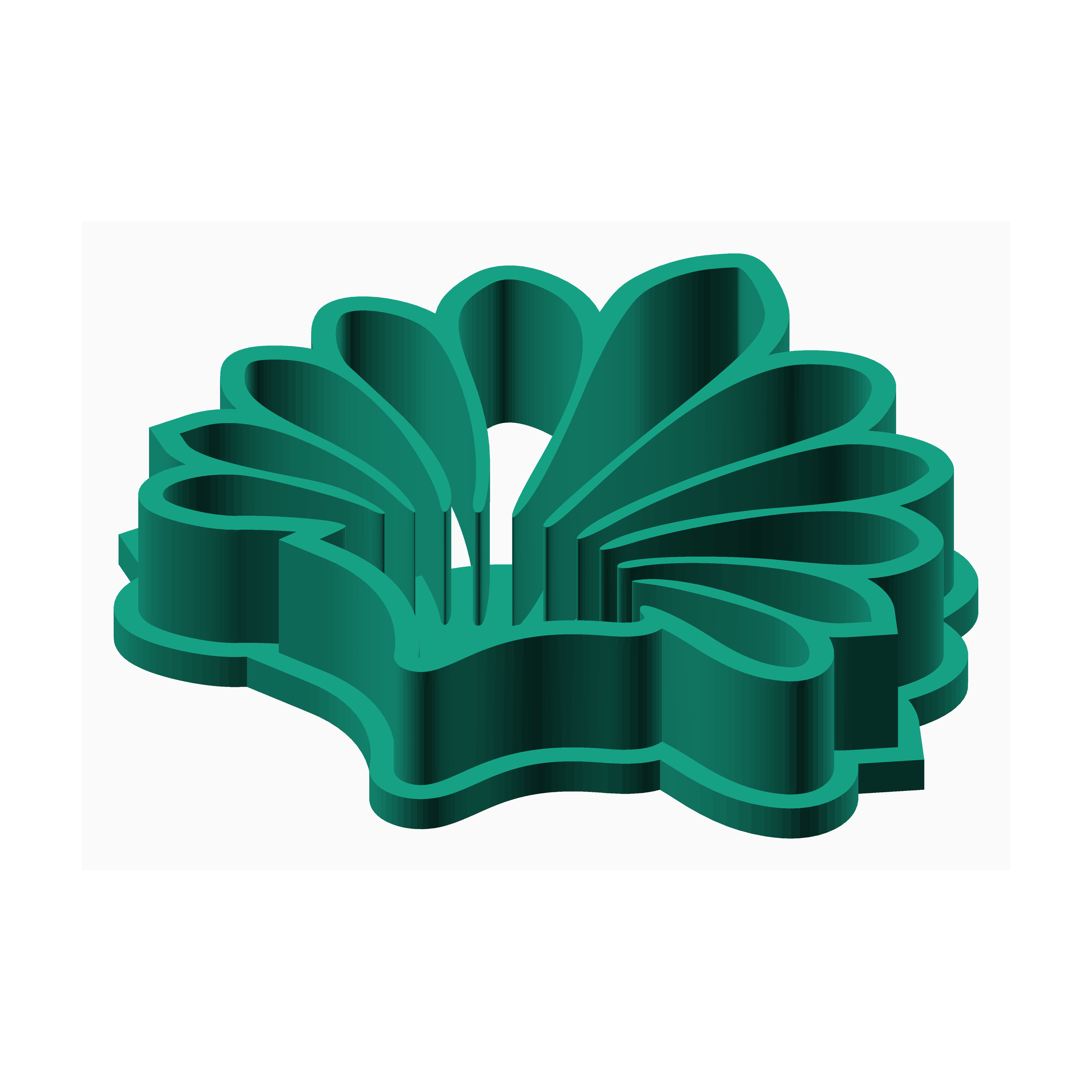 Flower Arch - Polymer Clay Cutter - Design 1