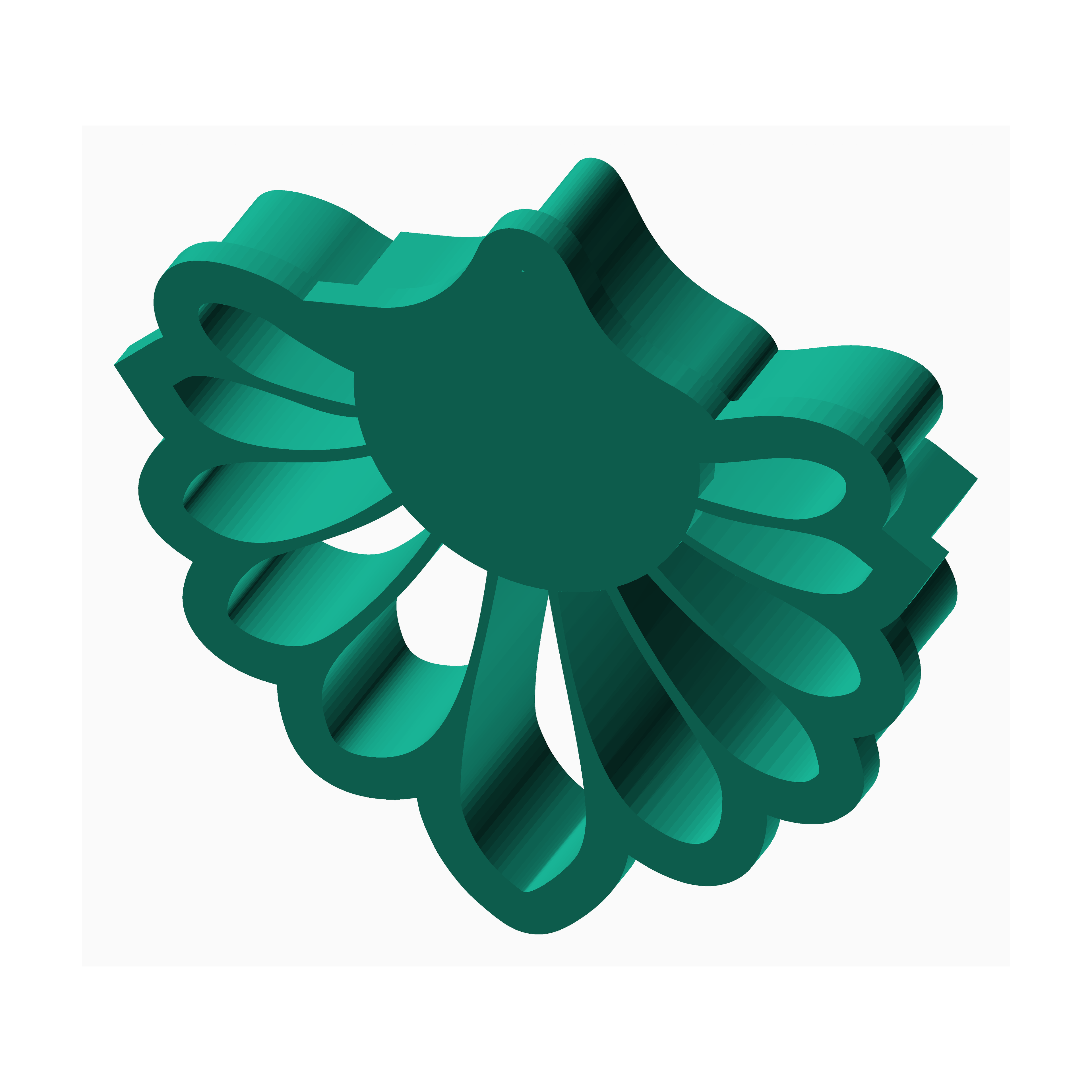 Flower Arch - Polymer Clay Cutter - Design 1