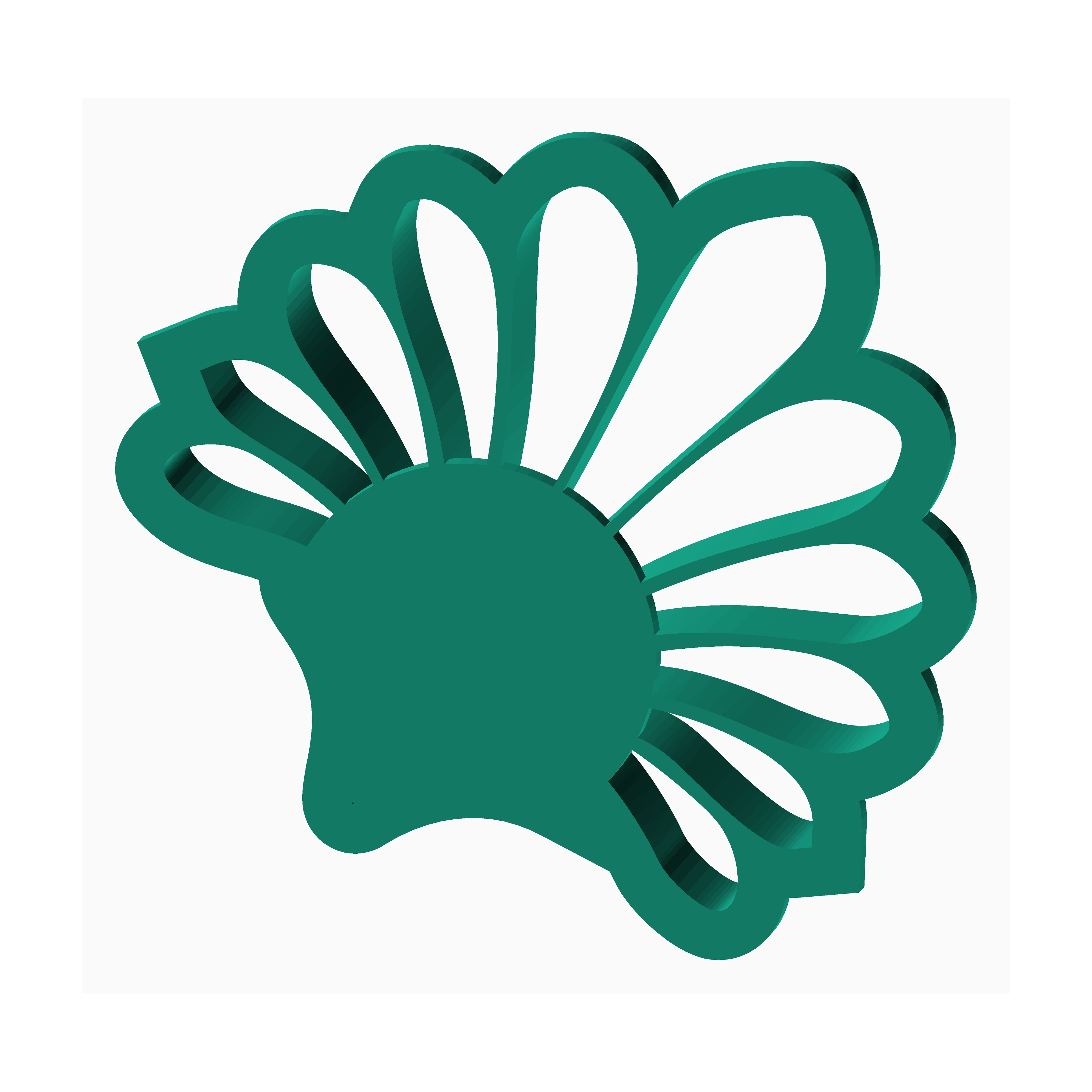 Flower Arch - Polymer Clay Cutter - Design 1