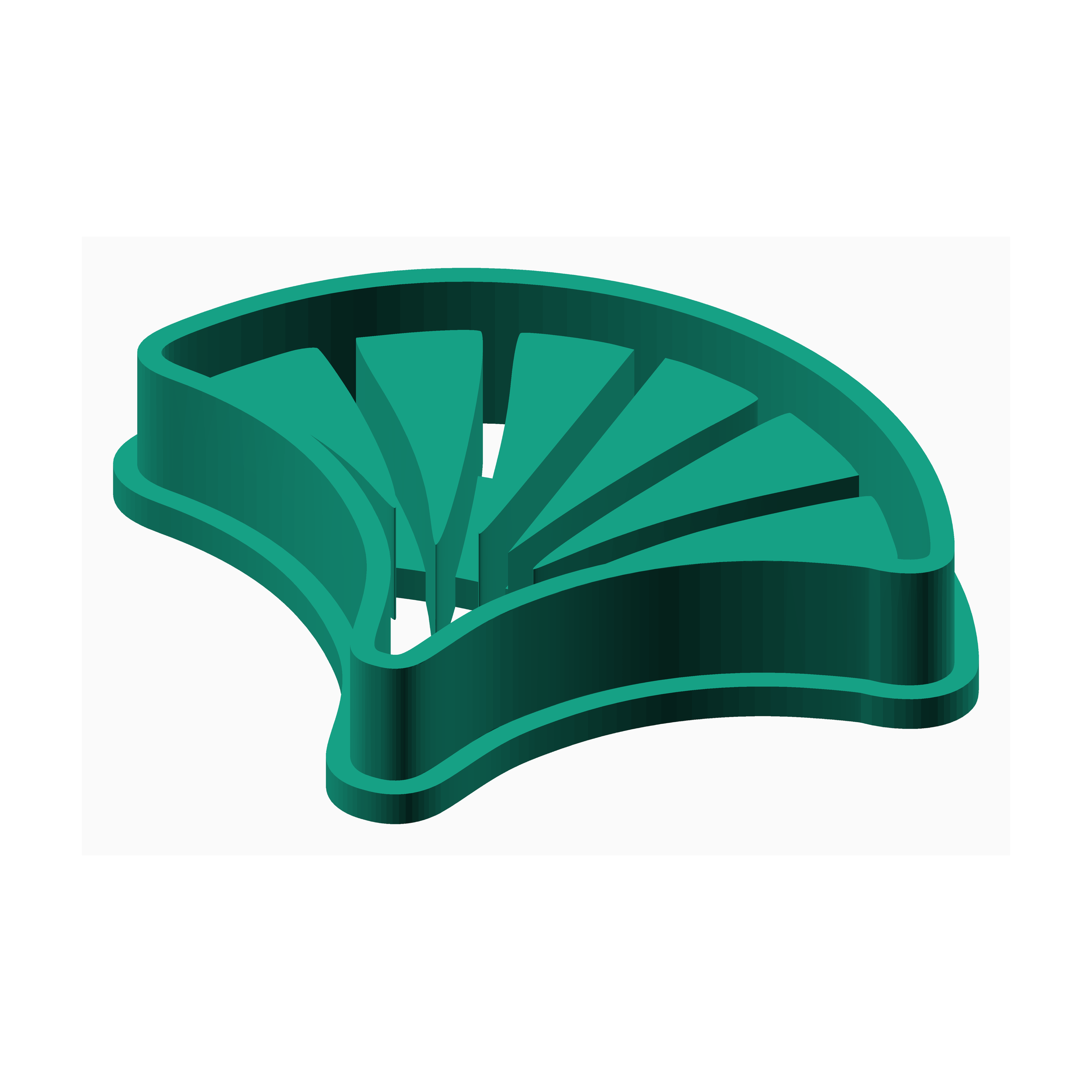 Leaf Shape - Polymer Clay Cutter - Design 03