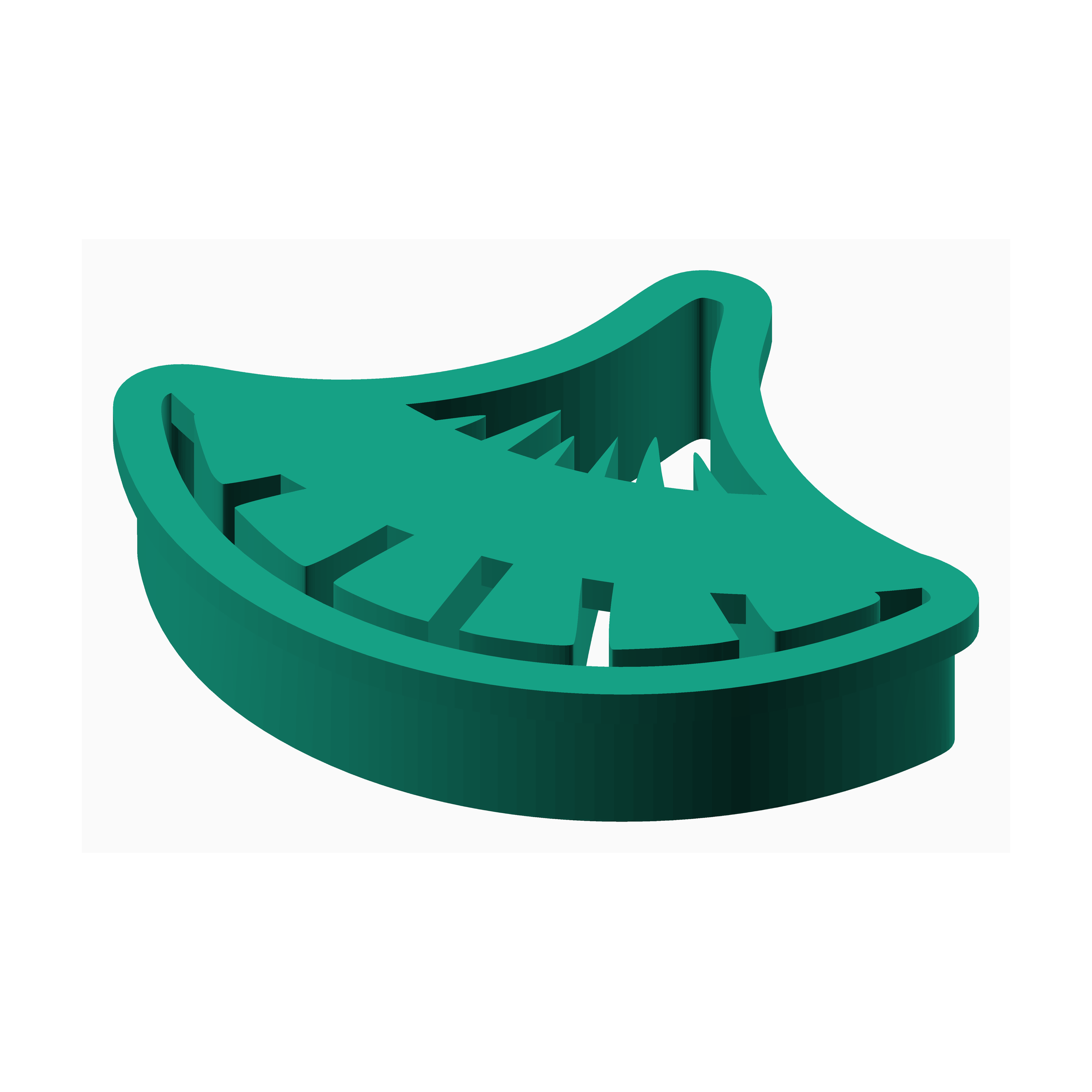 Leaf Shape - Polymer Clay Cutter - Design 03