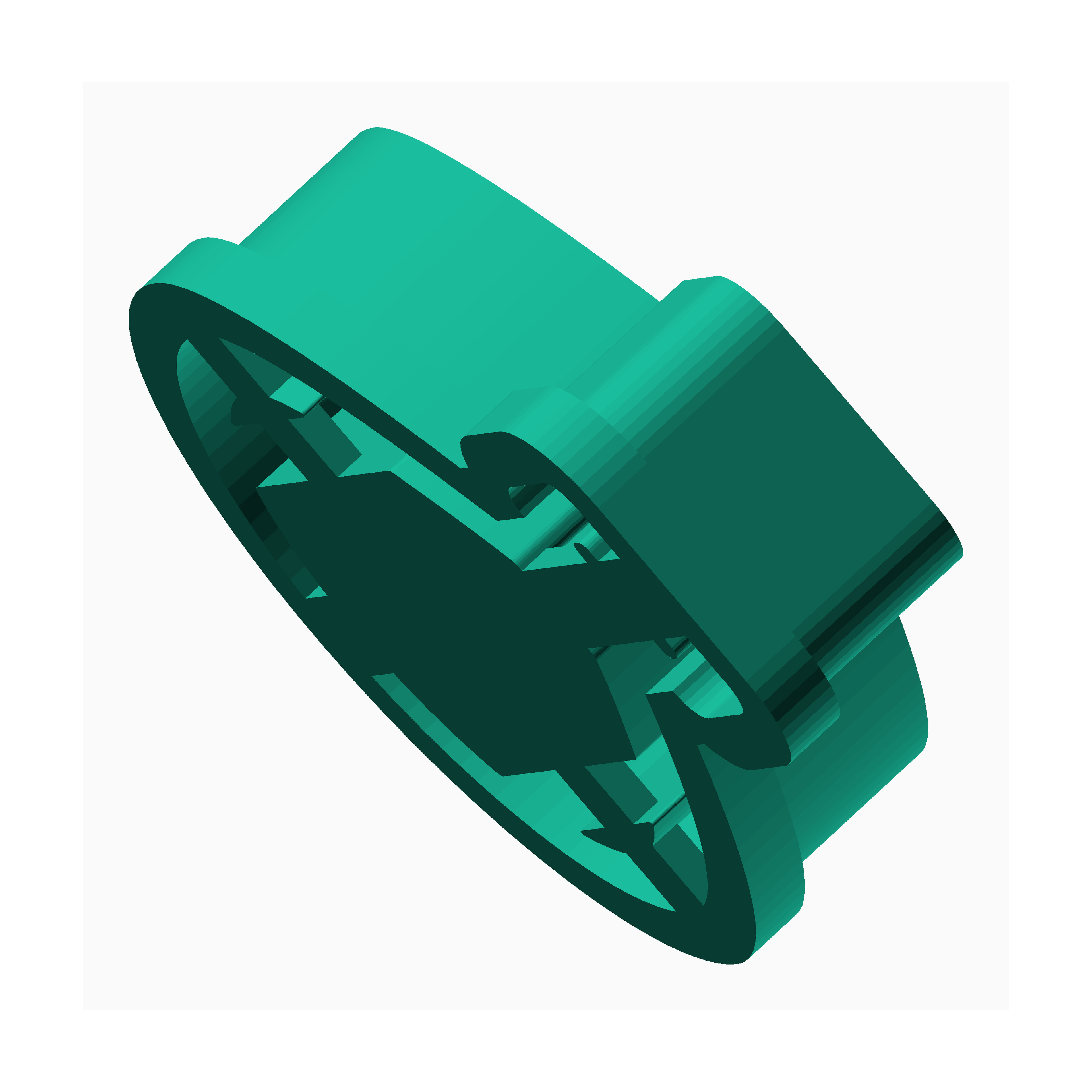 The Create Studio balloon polymer clay cutter in green for shaping clay crafts