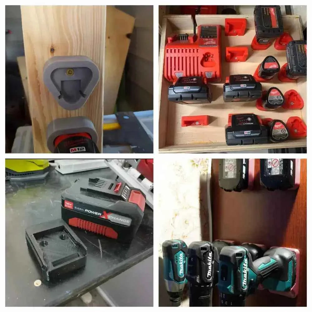 Battery Mount for Various Brands