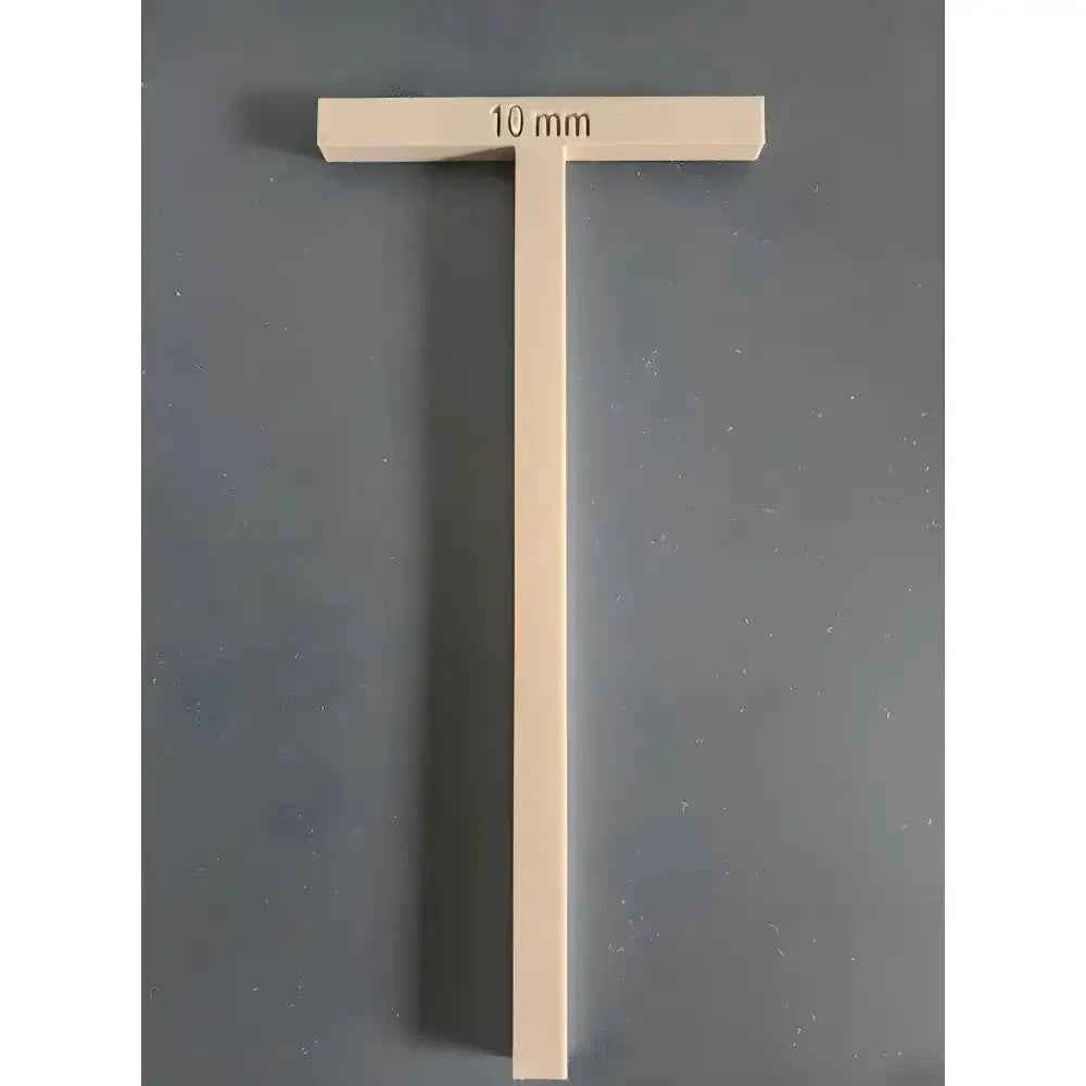 10 mm bookbinding tools set featuring a precision T-square for accurate measurements