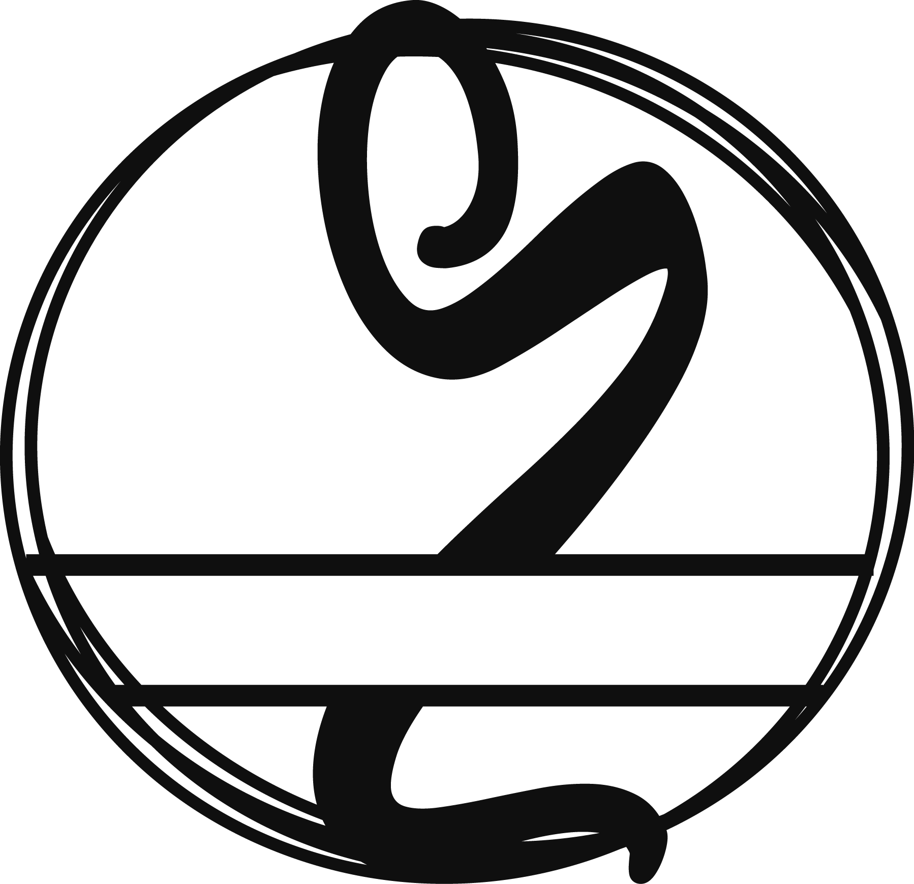 Black elegant script letter Z cake topper from The Create Studio featuring custom alphabet cake decorations