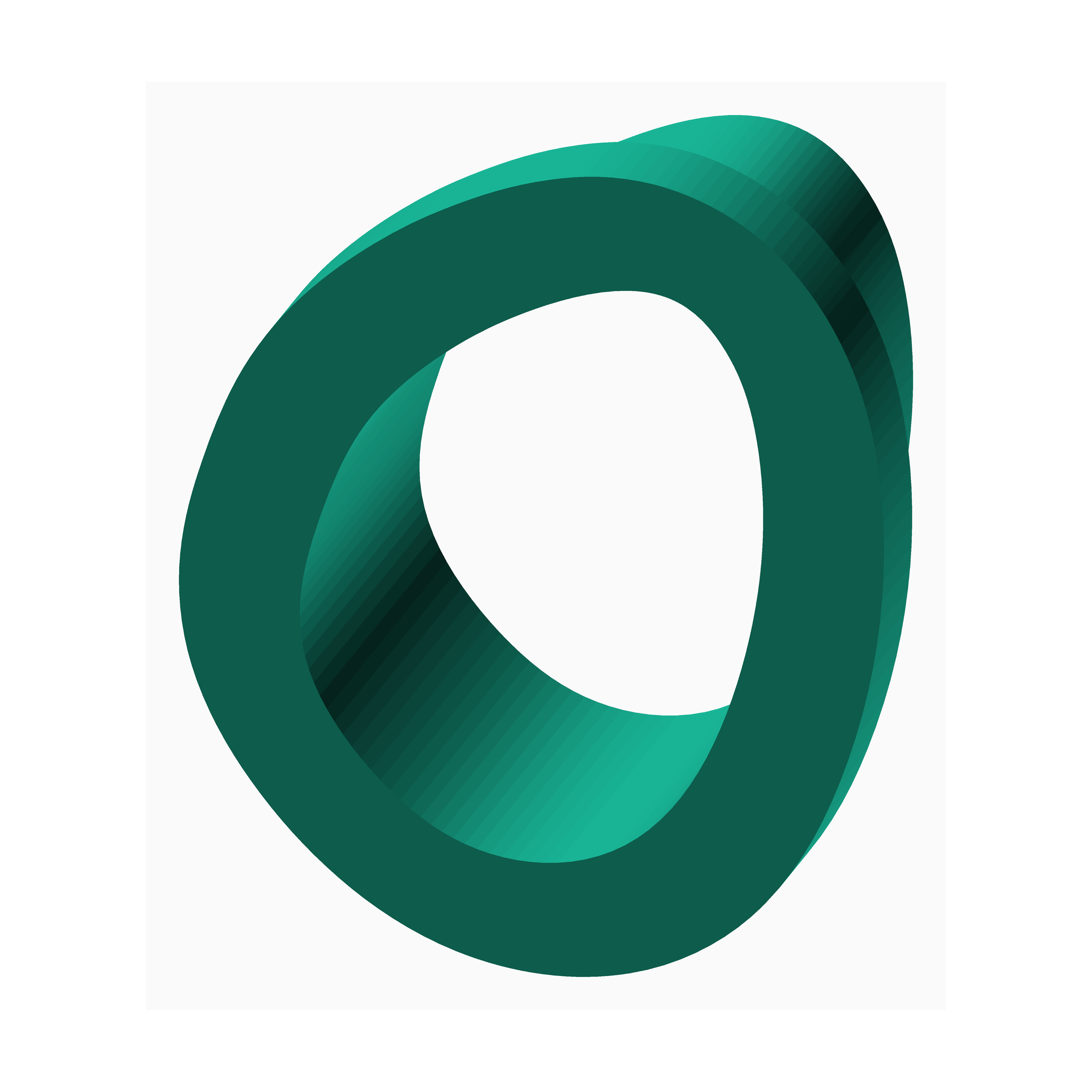 The Create Studio custom clay cutter for earrings in a unique rounded triangular shape