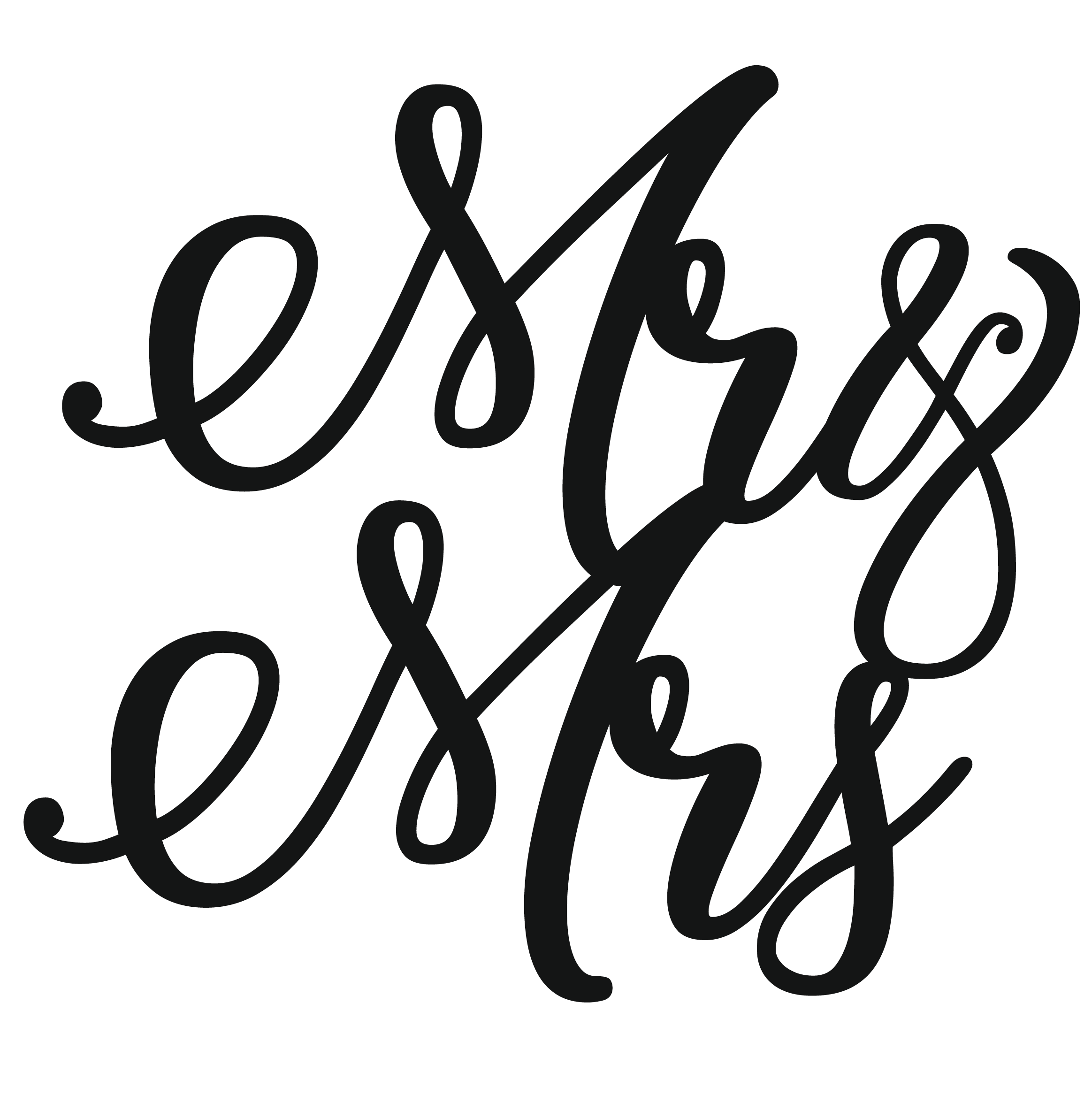 Cake Decorations - Mr & Mrs - Style 4