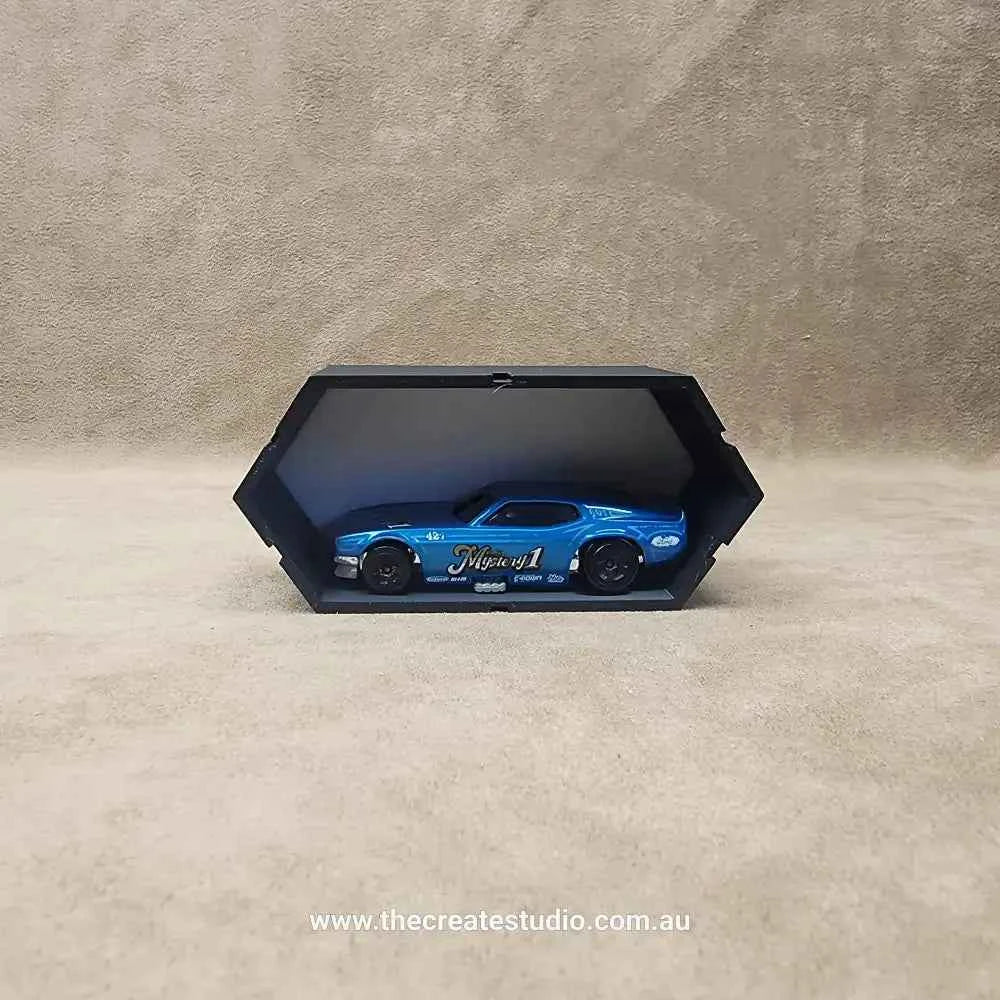 Personalised Gift for Car Enthusiasts | Stackable Hexagone Die Cast Car Display Shelves