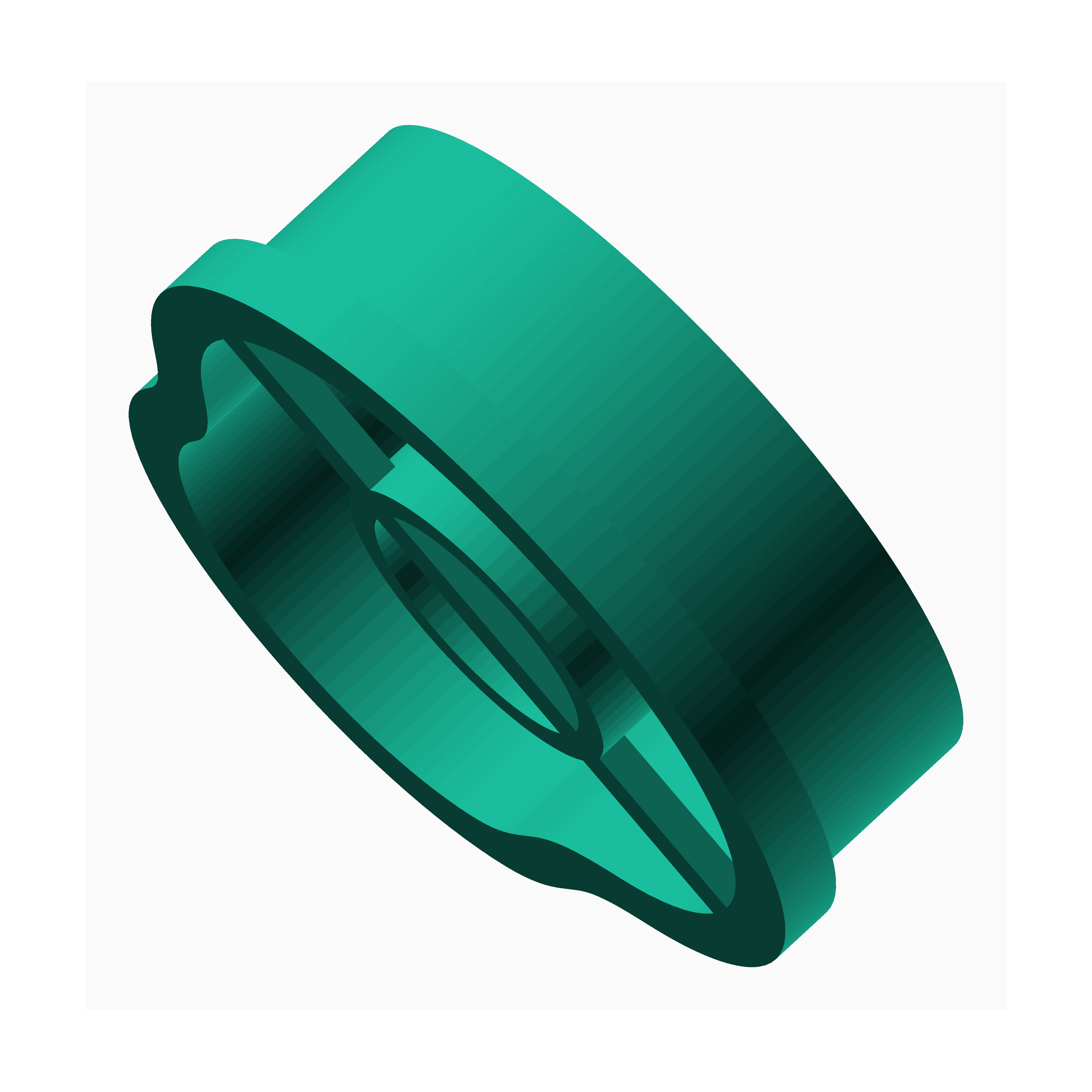 The Create Studio green polymer clay avocado cutter for precise avocado-shaped clay designs