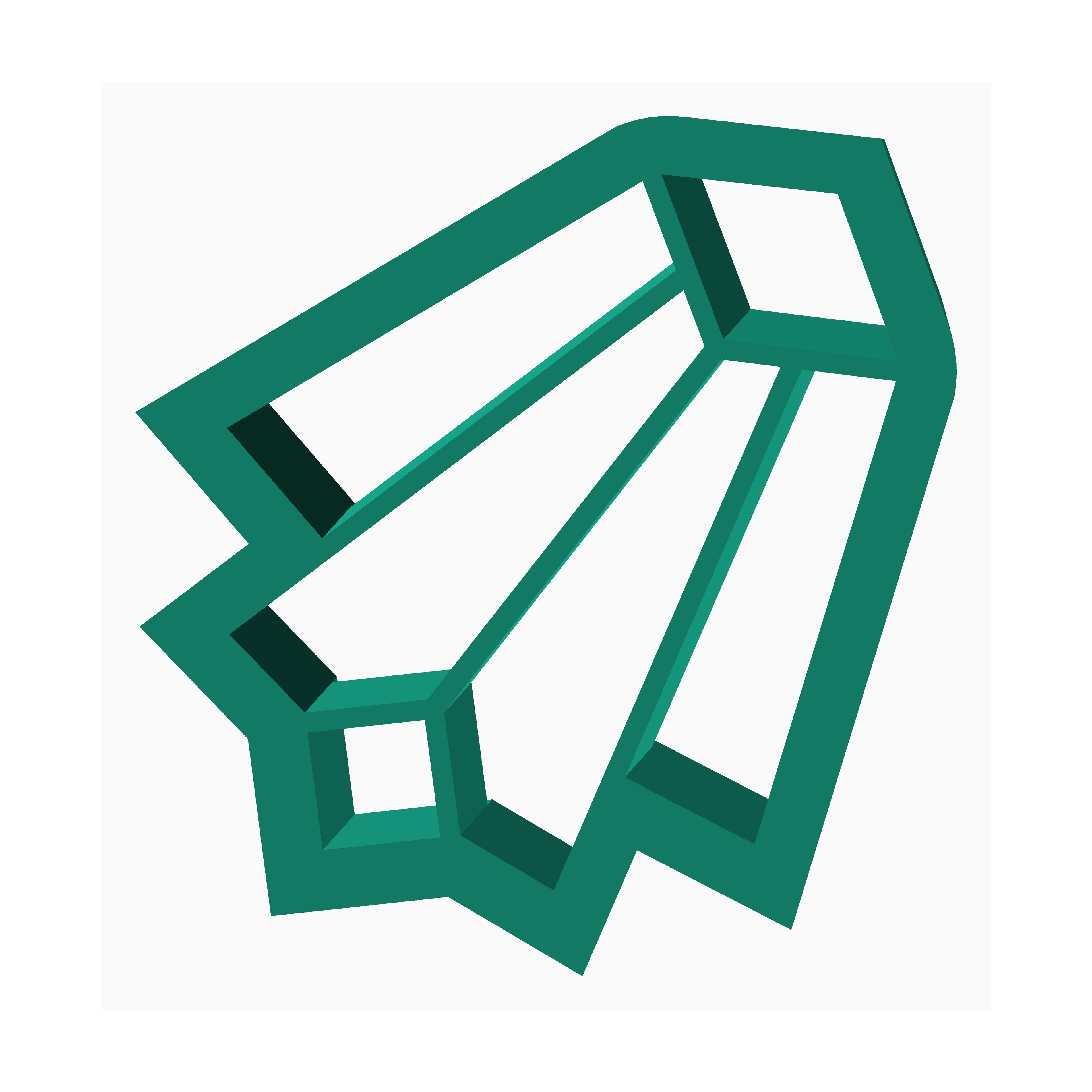 The Create Studio green clay cutter for polymer clay jewelry making supplies with geometric shapes