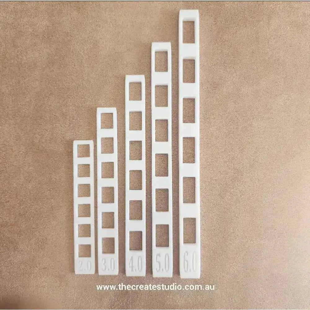 Pottery Depth Measuring Rails | Precision Tools for Ceramic Artists