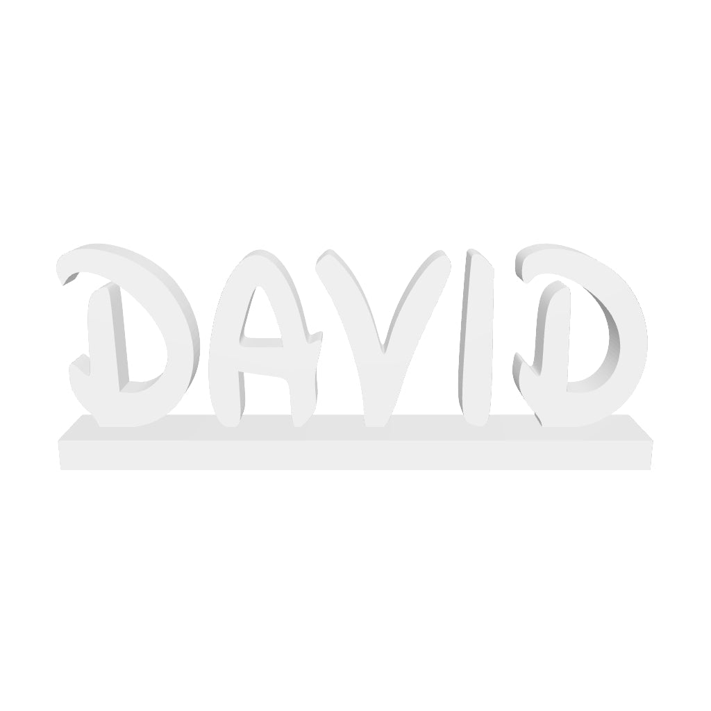 حامل اسم مخصص | ديكور مخصص بخط ديزني | أفكار هدايا فريدة