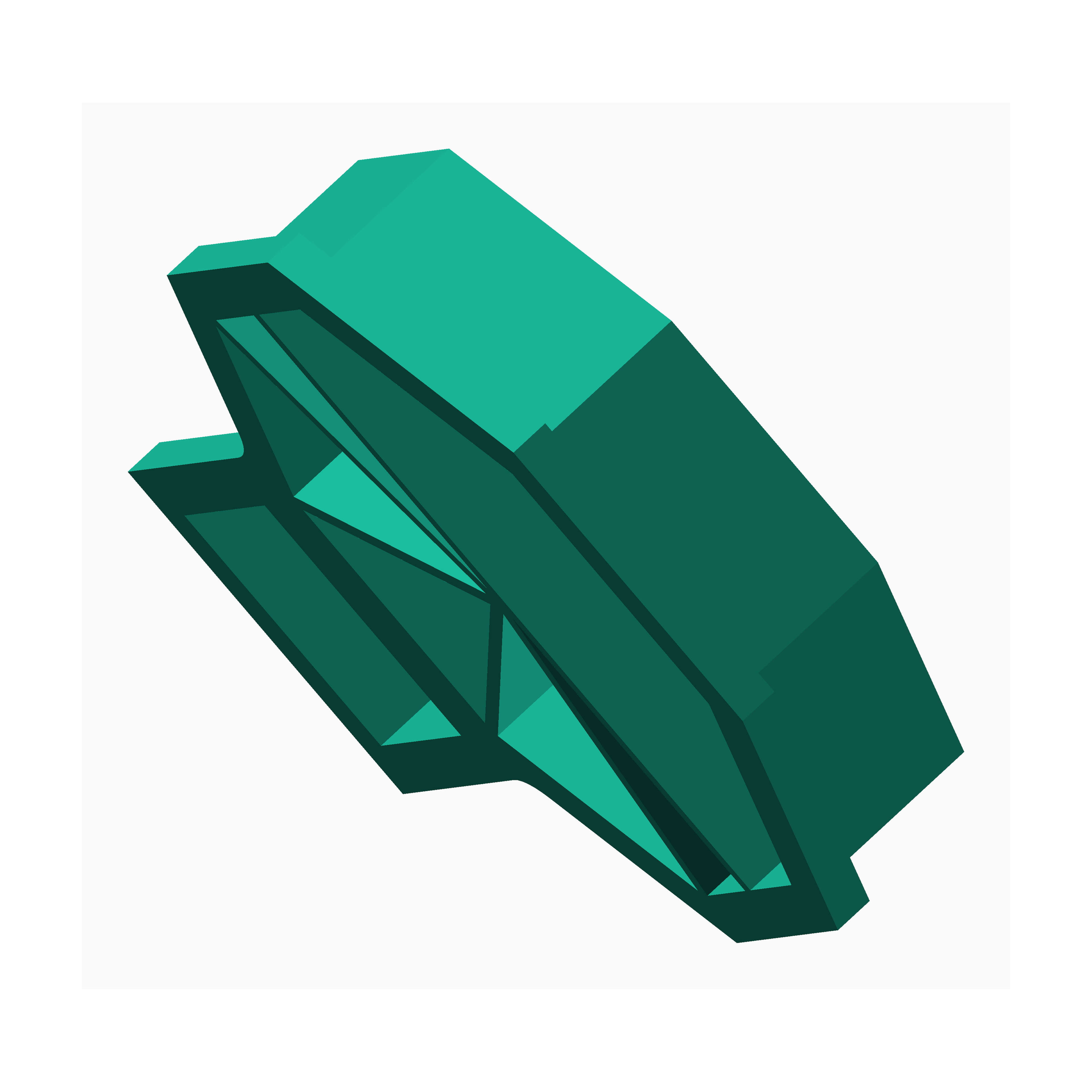 The Create Studio green clay cutter unique polymer clay tools for jewelry with geometric design