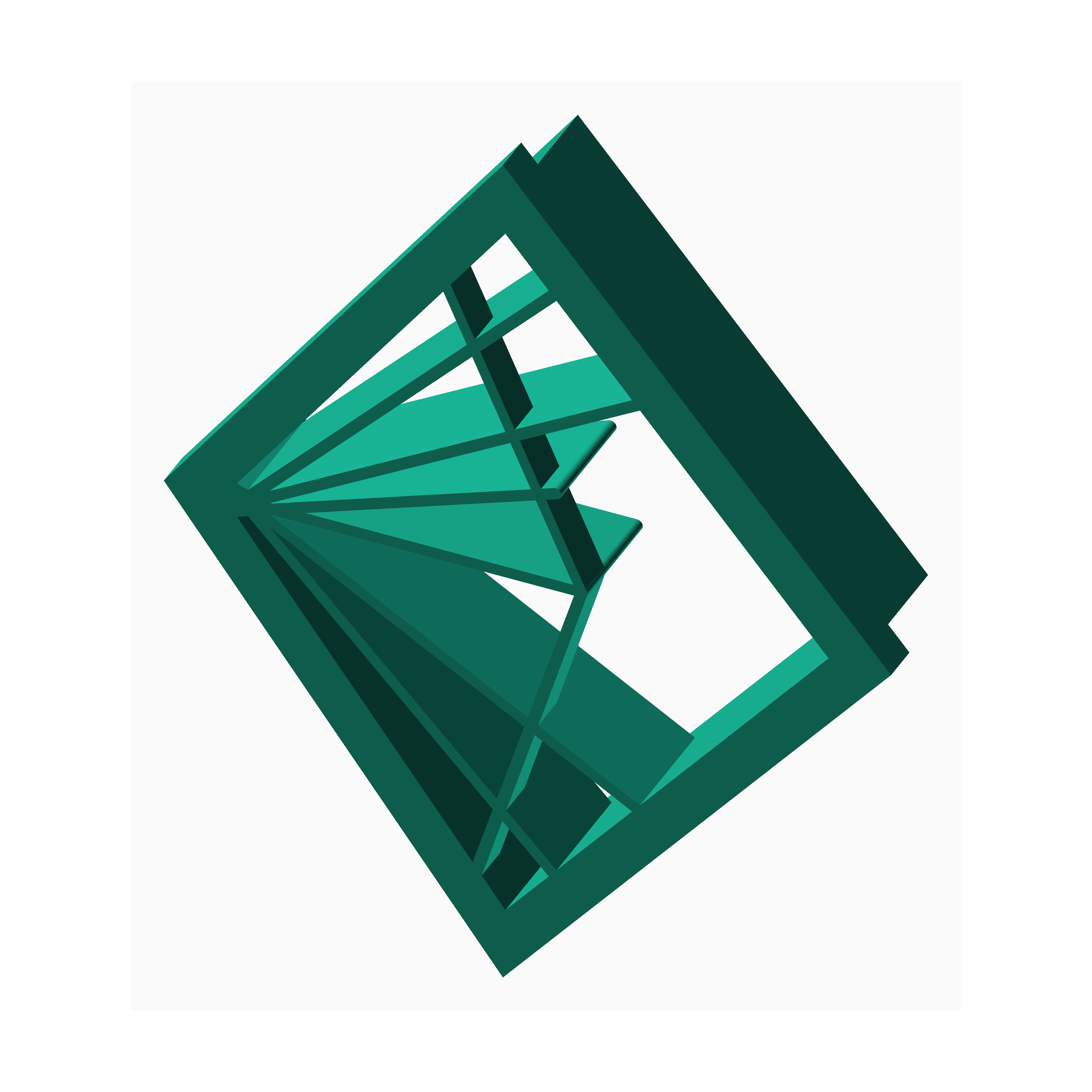 The Create Studio green plastic clay cutter for DIY polymer clay jewelry supplies