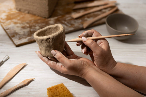 Essential Pottery Tools Set