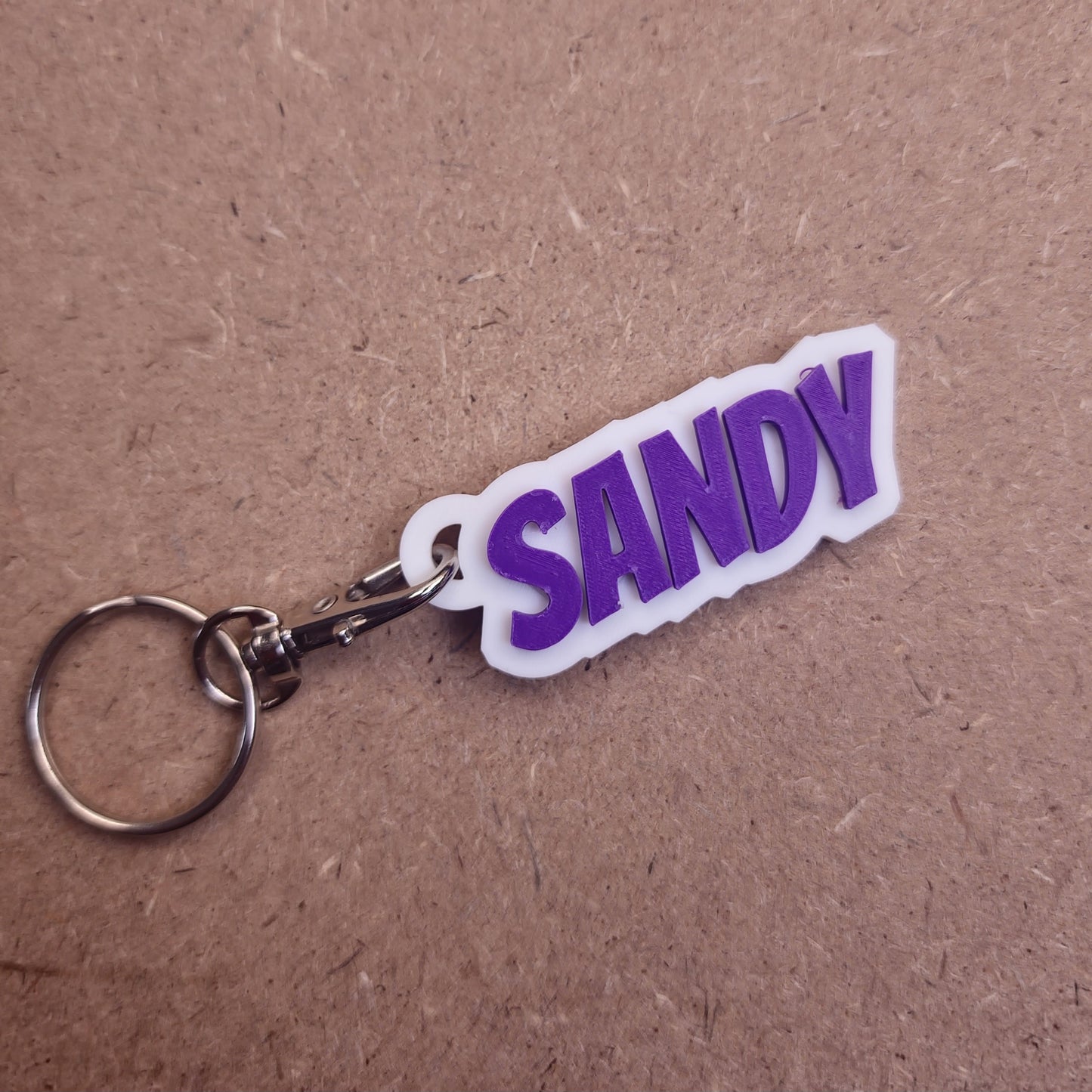 Modern Fonts - Custom Keychains