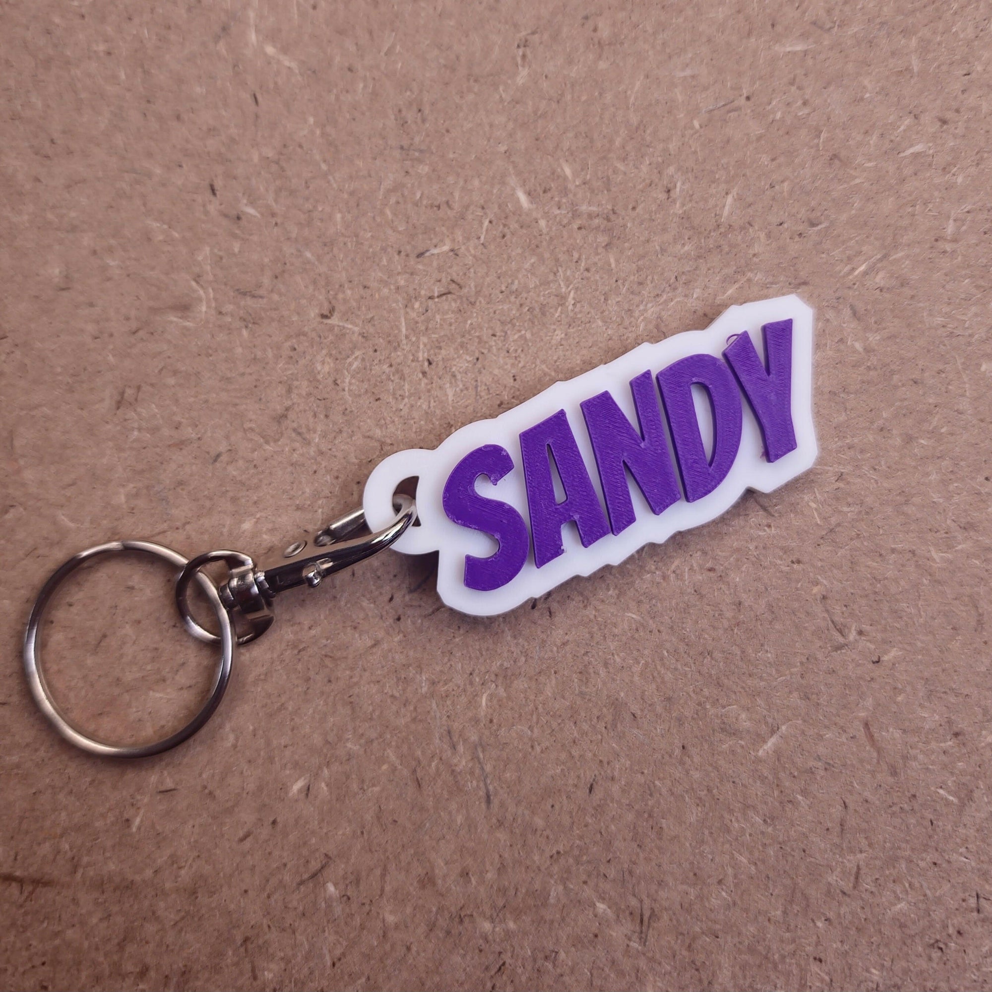Modern Fonts - Custom Keychains - The Create Studio