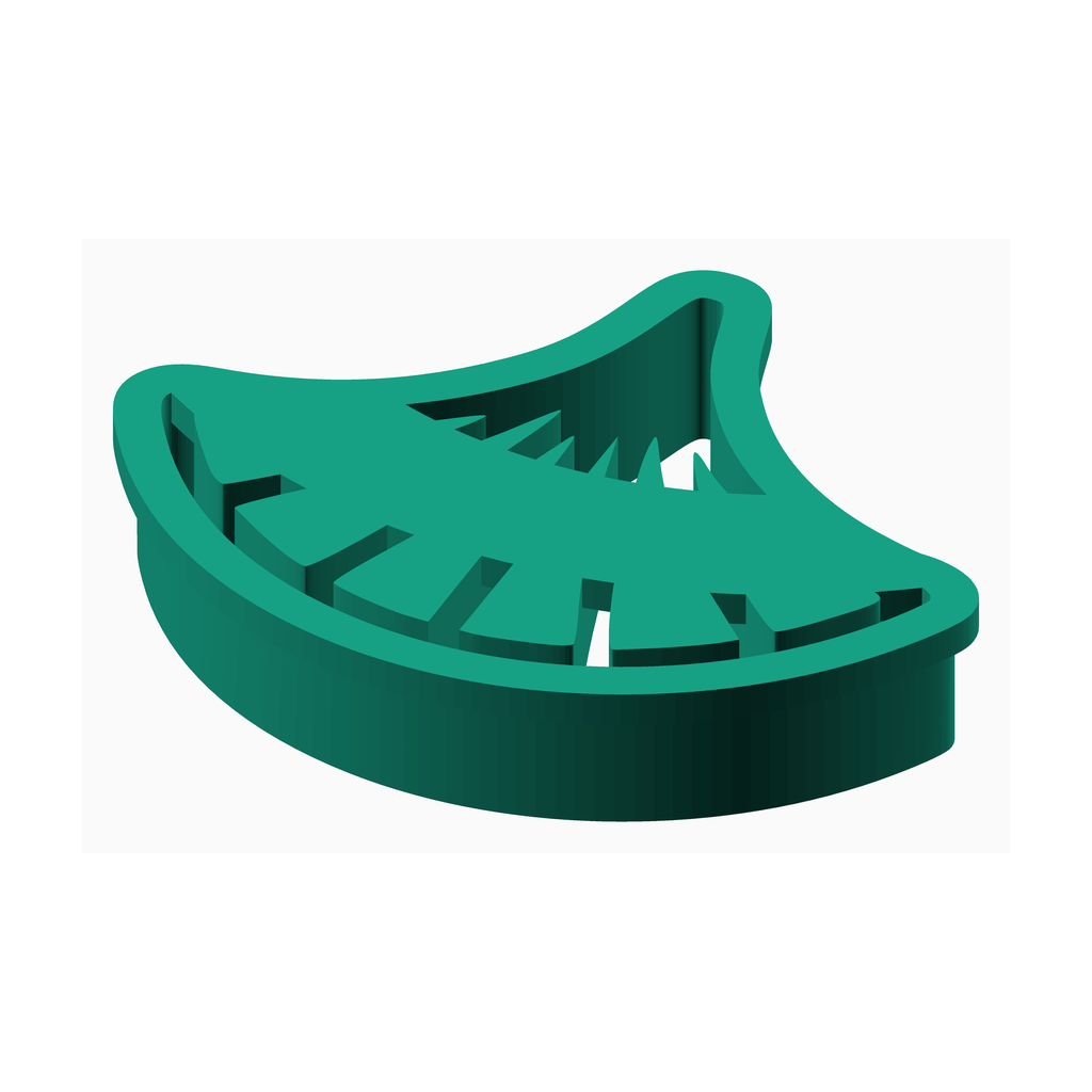 Leaf Shape - Polymer Clay Cutter - Design 03