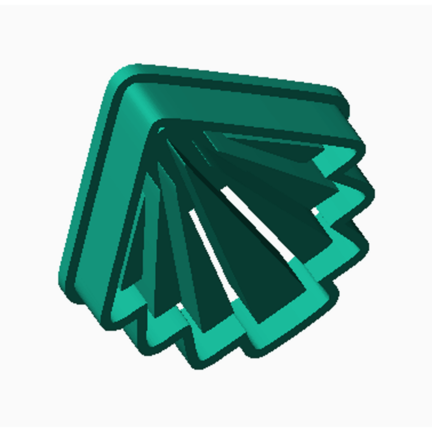 Tri-Angle Arch - Polymer Clay Cutter - Design 6