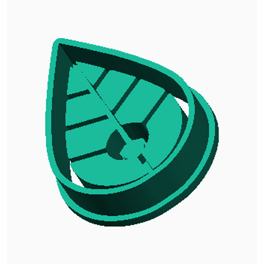 Leaf - Polymer Clay Cutter - Design 8 - The Create Studio