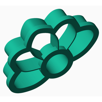 Flower Shape 2 - Polymer Clay Cutter design 24