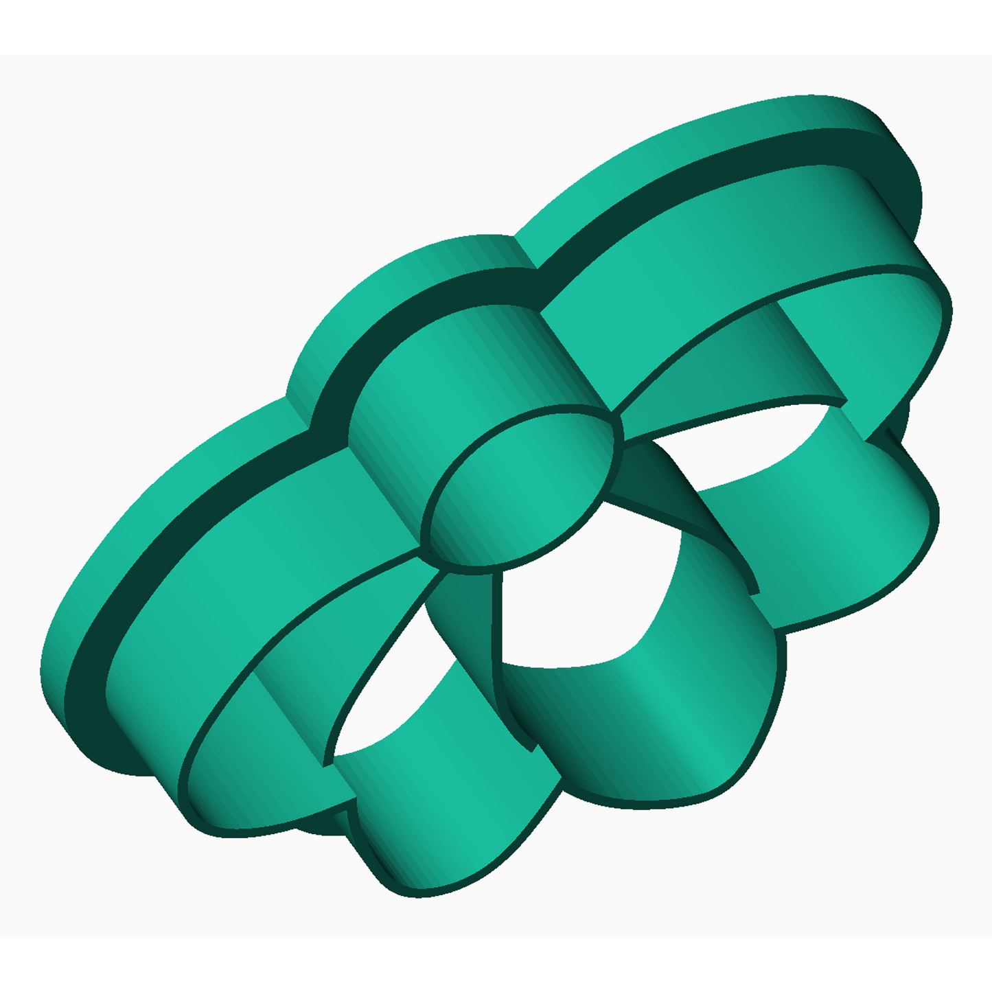 Flower Shape 2 - Polymer Clay Cutter design 24