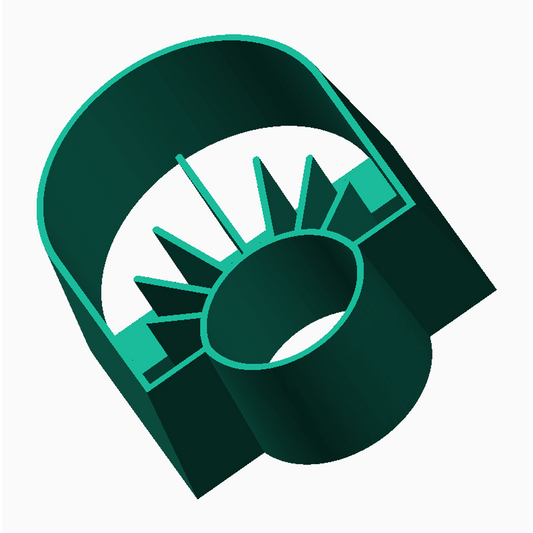 Arch Pattern - Polymer Clay Cutter design 25 - The Create Studio