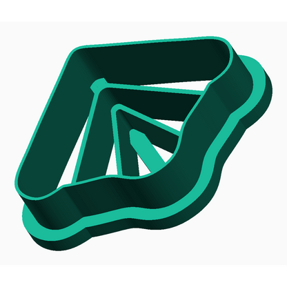 Leaf Shape - DIY Polymer Clay Cutter design 29