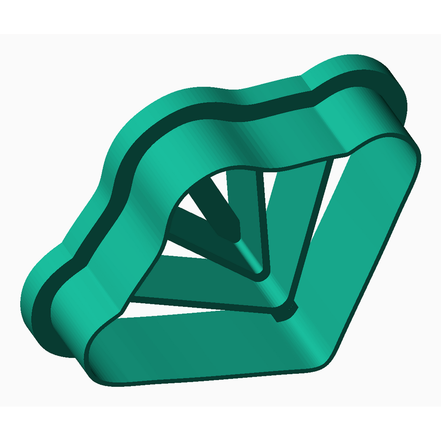 Leaf Shape - DIY Polymer Clay Cutter design 29