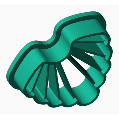 Ribbed Arch - Polymer Clay Cutter - Design 20
