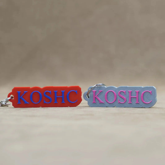Lobster Two Font | Personalised Keychain | Custom Keychains