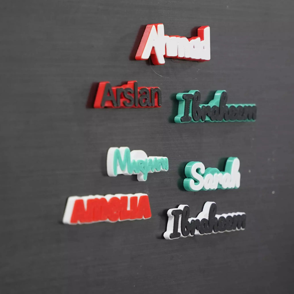 Custom Text - Fridge Magnet - The Create Studio