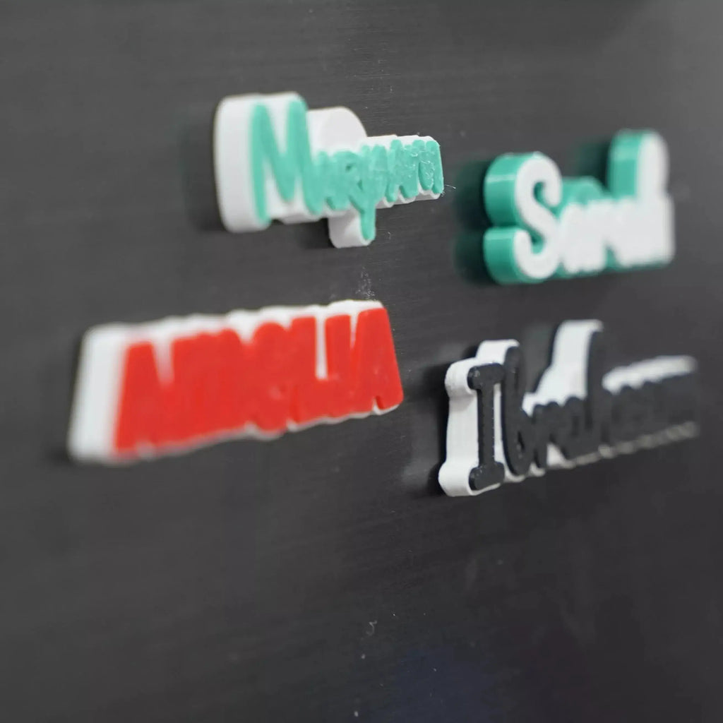 Custom Text - Fridge Magnet - The Create Studio