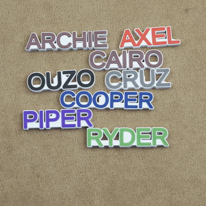 Custom Croc Charm Names - Add Name to your Crocs