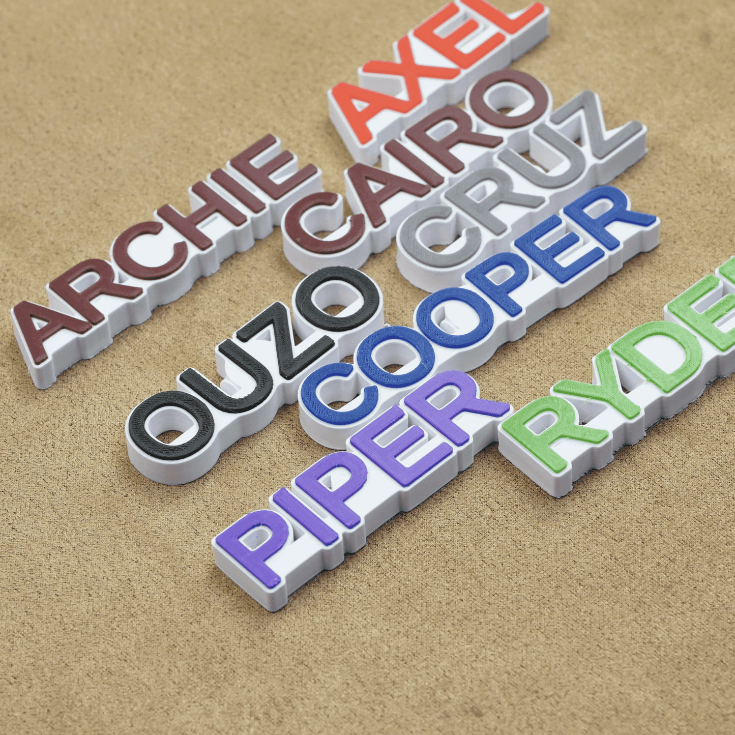 Custom Croc Charm Names - Add Name to your Crocs
