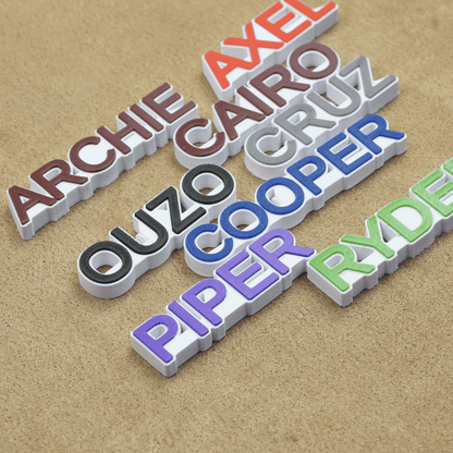 Custom Croc Charm Names - Add Name to your Crocs