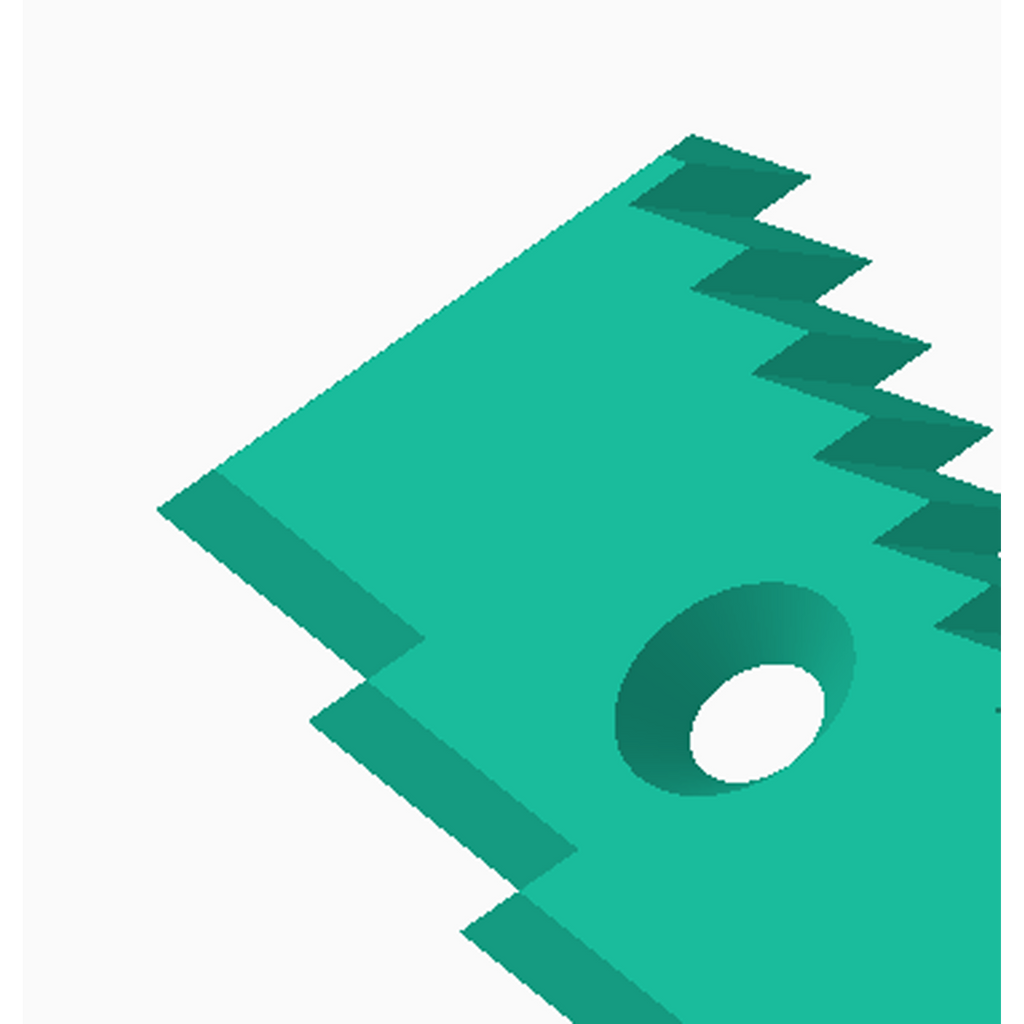 General Rib 9 - Lightning Rib - Pottery & Clay Tools - The Create Studio