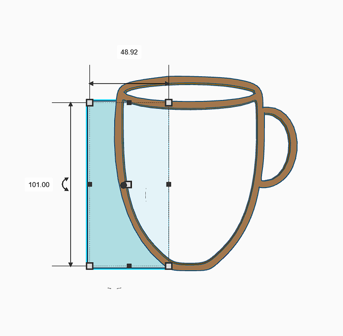 Pottery Rib tool | Mug Shaper - Design 20 - The Create Studio