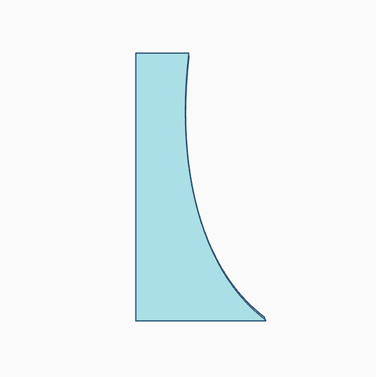 Pottery Rib tool | Mug Shaper - Design 20