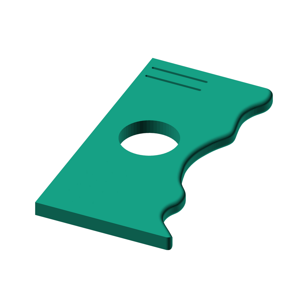 Ceramic Rib Tool for Pottery Shape 10