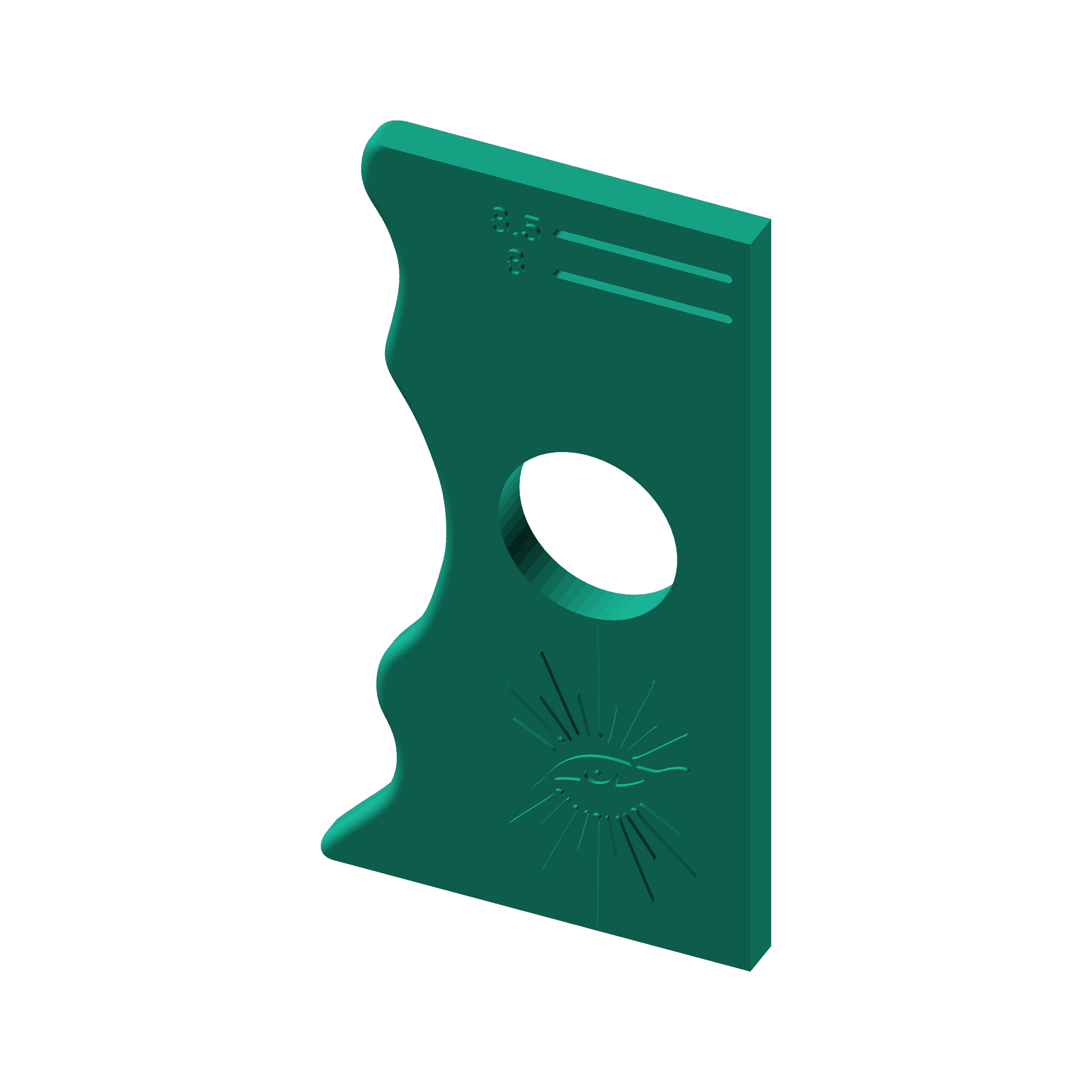 Ceramic Rib Tool for Pottery Shape 10