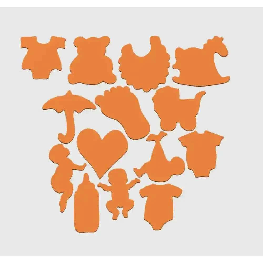 Baby Cookie Cutters - Set of 14