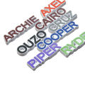Personalised Name Charms for Crocs by The Create Studio