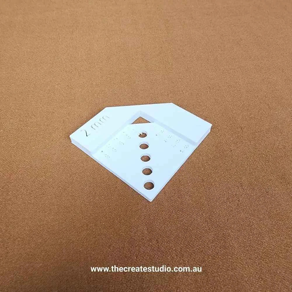 Corner Drilling Guide - Book Binding - Journaling