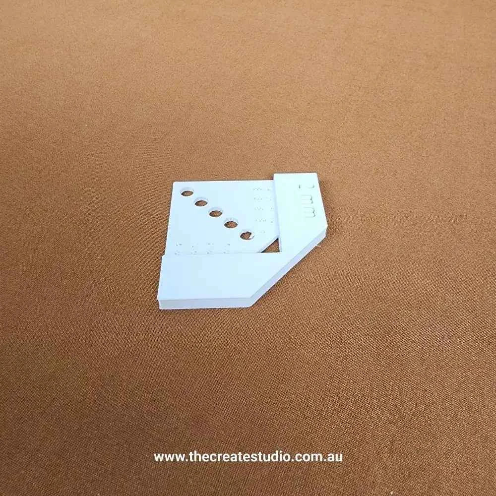 Corner Drilling Guide - Book Binding - Journaling