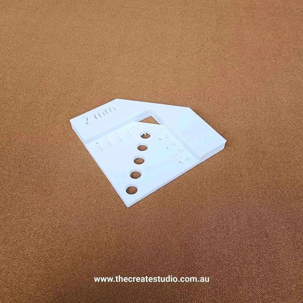 Corner Drilling Guide - Book Binding - Journaling