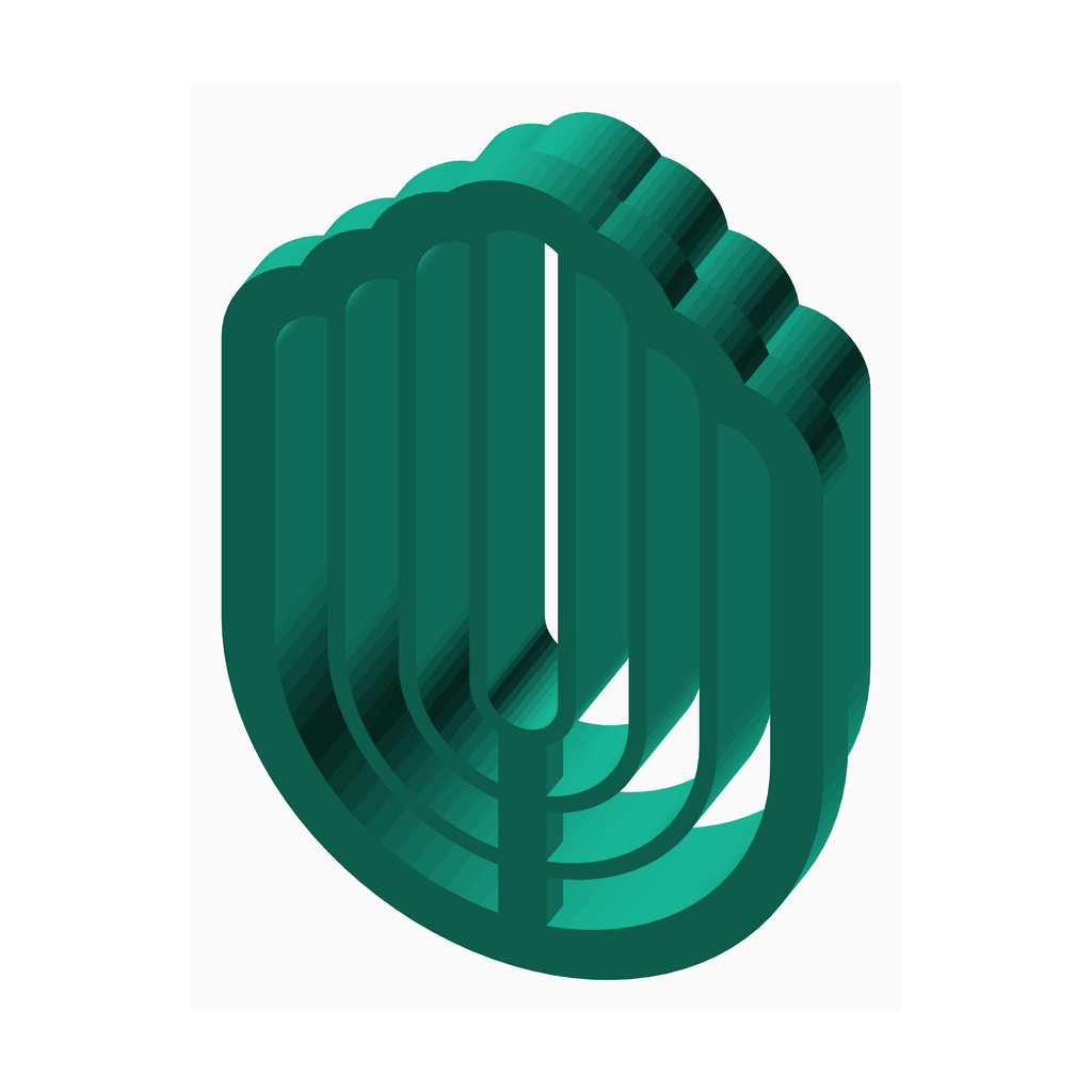 The Create Studio custom clay cutter for earrings in abstract geometric petal shapes set