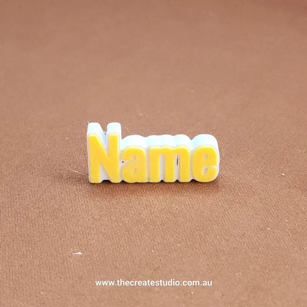Custom croc charms - add name to your crocs - personalised gifts