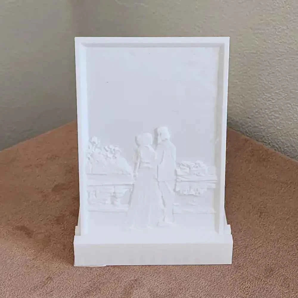 Custom Lithograph Personalized Night Lamp - Unique & Customizable