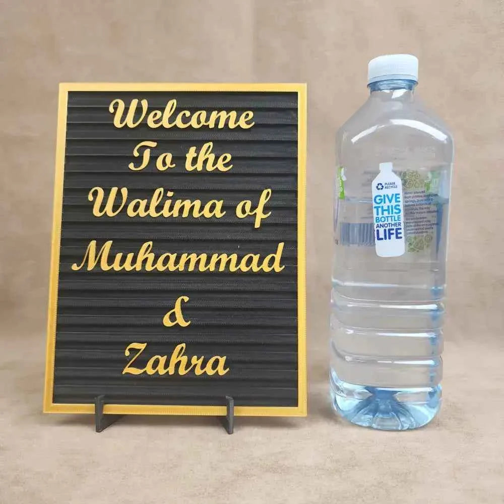 Customizable Letterboard - Personalized Wedding, Birthday, and Event Decor